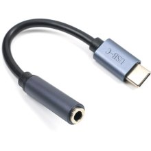 Адаптер Cabletime, USB Type-C (M) - AUX 3.5мм (F) (CA913725)