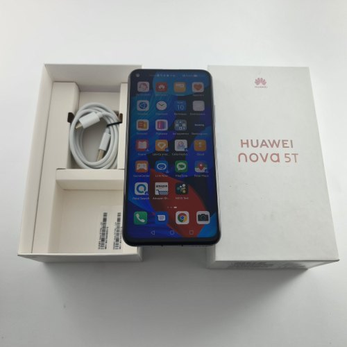 Смартфон Huawei Nova 5Т 2019 6/128Gb Black (YAL-L21) USED **