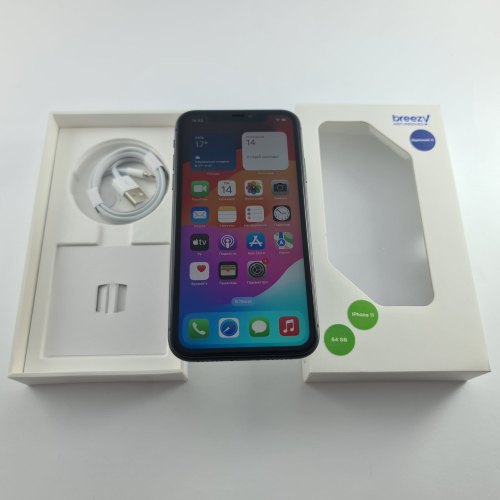 Смартфон iPhone 11 64GB Black, Model A2221 USED **