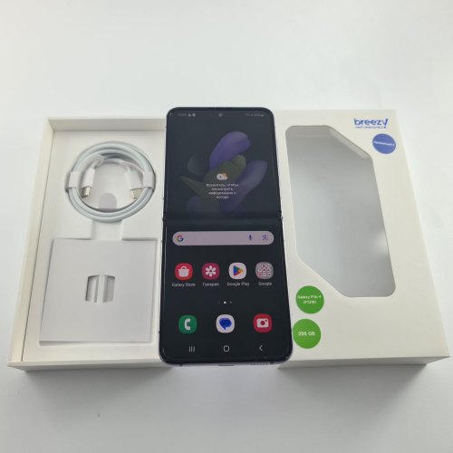 Смартфон Samsung Galaxy Flip 4 (F721B) 256Gb Bora Purple (SM-F721BLVHSEK) USED **