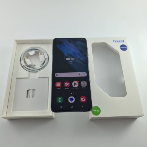 Смартфон Samsung Galaxy S21 (G991B) 256Gb Phantom Gray (SM-G991BZAGSEK) USED **