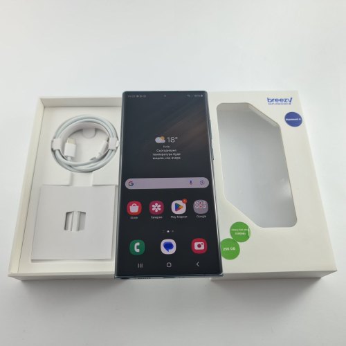 Смартфон Samsung Galaxy S22 Ultra (S908B) 256Gb Green (SM-S908BZGGSEK) USED **