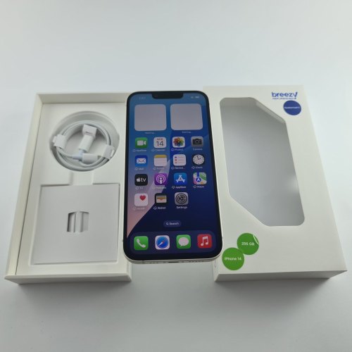 Смартфон iPhone 14 256GB Starlight,Model A2882 USED **