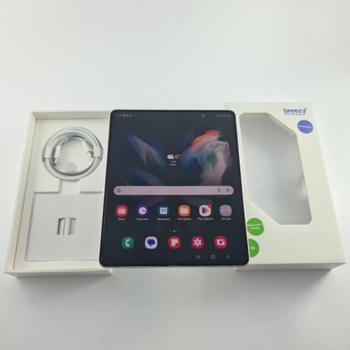 Смартфон Samsung Galaxy Z Fold 3 (F926B) 512Gb Phantom Silver (SM-F926BZSGSEK) USED **