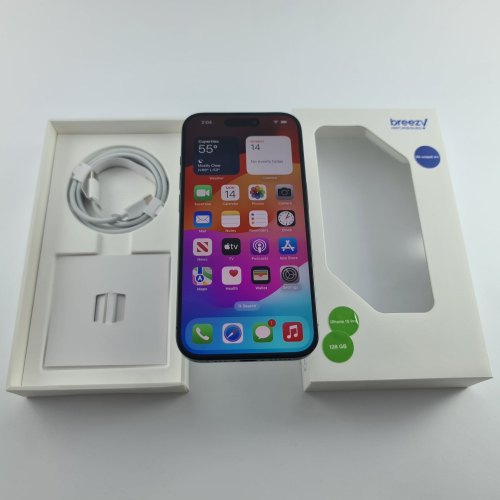 Смартфон Smartphone Apple iPhone 15 Pro 128Gb Blue Titanium, A3102 USED **