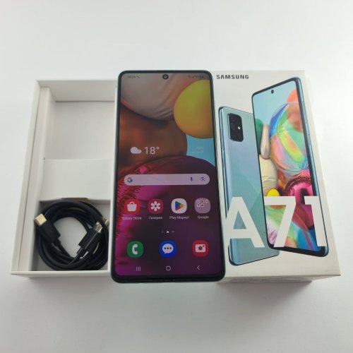 Смартфон Samsung Galaxy A71 (A715F) 128Gb Blue (SM-A715FZBUSEK) USED **