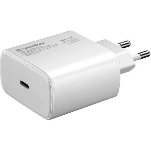 МЗП Colorway Power Delivery Port PPS USB Type-C (45W), White