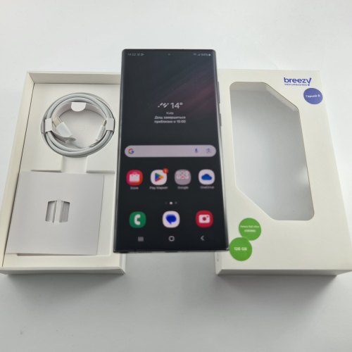 Смартфон Samsung Galaxy S22 Ultra (S908B) 128Gb Phantom Black (SM-S908BZKDSEK) USED **