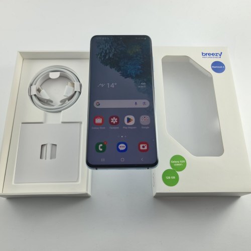 Смартфон Samsung Galaxy S20 (G980F) 128Gb Cloud Blue (SM-G980FLBDSEK), USED USED **