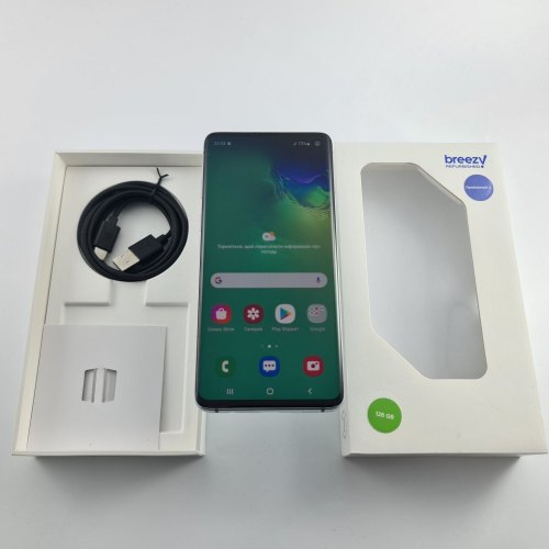 Смартфон Samsung Galaxy S10 (G973F) 128Gb Green (SM-G973FZGDSEK) USED **