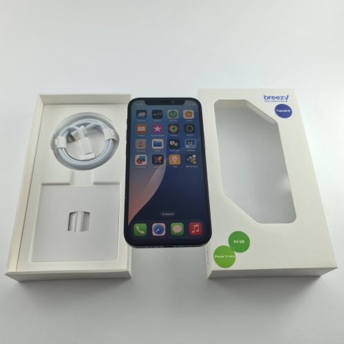 Смартфон iPhone 12 mini 64GB Black, Model A2399 USED **