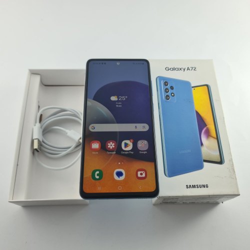 Смартфон Samsung Galaxy A72 (A725F) 256Gb Blue (SM-A725FZBHSEK) USED **