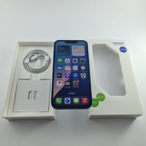Смартфон Apple iPhone 13 128GB Blue, A2633 USED **