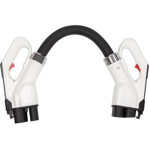 Адаптер для електромобіля Duosida EV200535, CCS 1 (Female) – CCS 2 (Male)