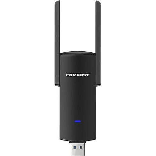 Wi-Fi адаптер Comfast, USB, 1300 Мбіт/с, 2.4/5GHz (CF-924AC-V2)