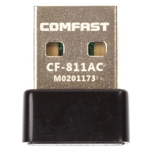 Wi-Fi адаптер Comfast, USB, 650 Мбіт/с, 2.4/5GHz (CF-811AC)