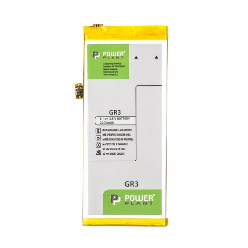 Акумулятор для телефону PowerPlant, для Huawei GR3 (HB3742A0EZC+), 2200mAh (SM150151)