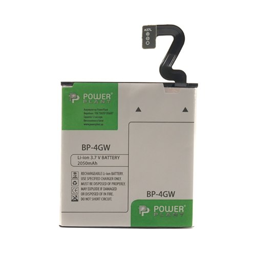 Акумулятор для телефону PowerPlant, для Nokia Lumia 920 (BP-4GW), 2050mAh (DV00DV6318)