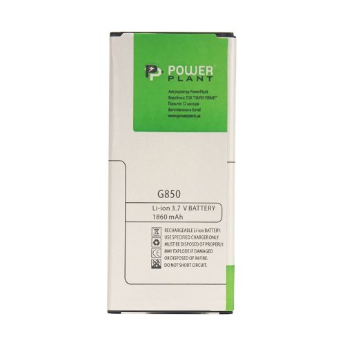 Акумулятор для телефону PowerPlant, для Samsung Galaxy Alpha G850 (EB-BG850BBC), 1860mAh (DV00DV6258)