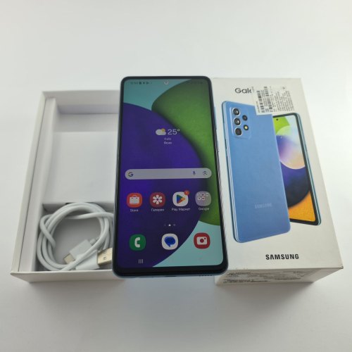 Смартфон Samsung Galaxy A52 (A525F) 128Gb Blue (SM-A525FZBDSEK) USED **