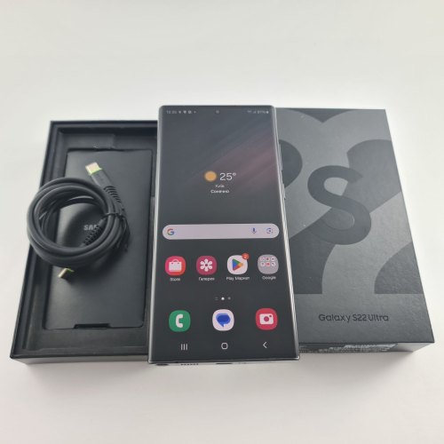 Смартфон Samsung Galaxy S22 Ultra (S908B) 512Gb Phantom Black (SM-S908BZKHSEK) USED **