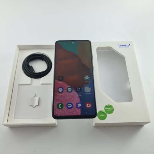 Смартфон Samsung Galaxy A51 (A515F) 64Gb Black (SM-A515FZKUSEK) USED **