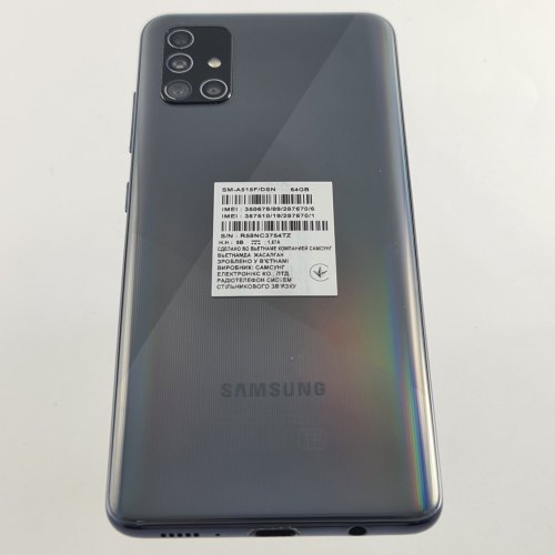 Смартфон Samsung Galaxy A51 (A515F) 64Gb Black (SM-A515FZKUSEK) USED **