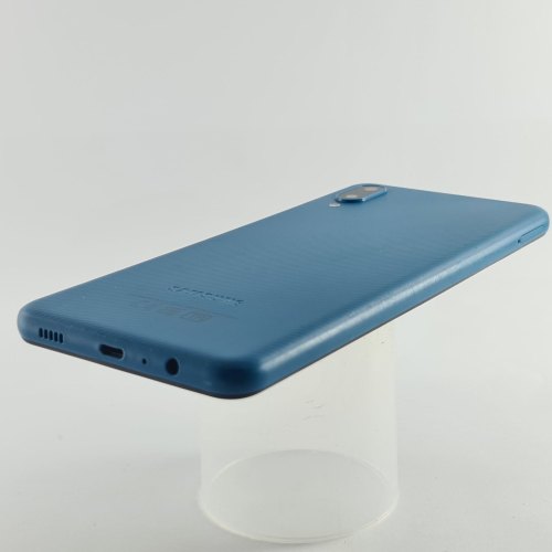 Смартфон SAMSUNG Galaxy A02 (6.50,720x1600,32GB,Android,mSD (SDHC/SDXC standard) up to 512GB,mUSB,BT,HSPA,3G,4G,HSPA+,LTE) Blue, USED **