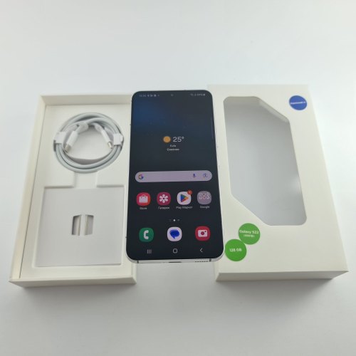 Смартфон Samsung Galaxy S22 (S901B) 128Gb Phantom White (SM-S901BZWDSEK) USED **