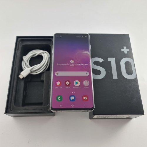 Смартфон Samsung Galaxy S10+ (G975F) 128Gb Black (SM-G975FZKDSEK) USED **