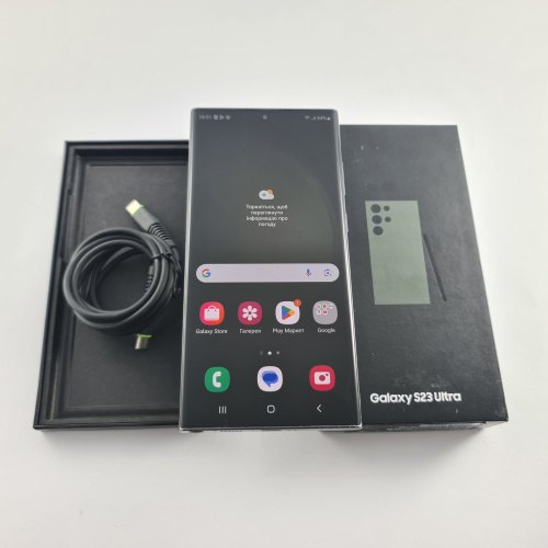 Смартфон Samsung Galaxy S23 Ultra (S918B) 256Gb Green (SM-S918BZGDSEK) USED **