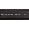 Зовнішня кишеня PowerPlant, для M.2 PCIe NGFF/NVMe SSD, USB 3.2, 20Gbps, RGB (HC380527)