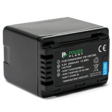 Акумулятор для фото-/відеокамер PowerPlant, для Panasonic VW-VBT380, 3560mAh (DV00DV1411)