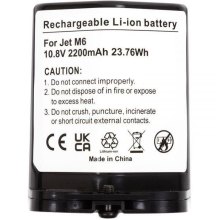 Акумулятор для пилососа PowerPlant, для iRobot Braava Jet M6, 10.8V, 2200mAh (TB921317)