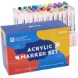 Акрилові маркери Arrtx AACM-0560A, 60 кольорів (LC303922)