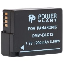 Акумулятор для фото-/відеокамер PowerPlant, для Panasonic DMW-BLC12, DMW-GH2, 1200mAh (DV00DV1297)