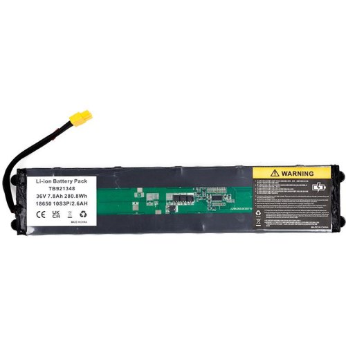 Акумулятор PowerPlant TB921348, для Xiaomi scooters, 36V, 7.8Ah (18650 10S3P/2.6Ah)