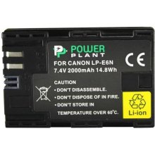 Акумулятор для фото-/відеокамер PowerPlant, для Canon LP-E6N, 2000mAh (DV00DV1405)