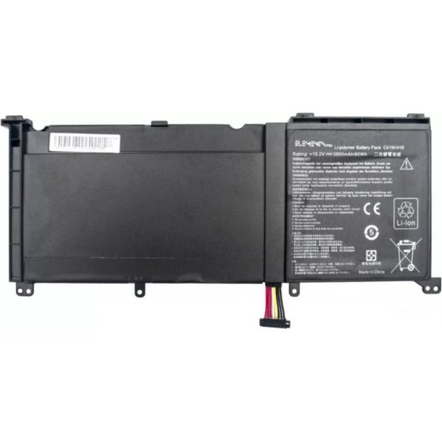 Акумулятор для ноутбуків PowerPlant, для Asus Zenbook Pro UX501VW (C41N1416), 15.2V, 3950mAh (NB432172)