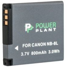Акумулятор для фото-/відеокамер PowerPlant, для Canon NB-8L, 800mAh (DV00DV1256)