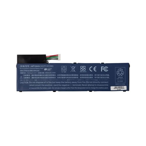 Акумулятор для ноутбуків PowerPlant, для Acer Aspire M5-581T (AP12A3i), 11.1V, 4850mAh (NB410743)