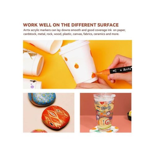 Акрилові маркери Arrtx AACM-03-32, 32 кольори (LC302802)