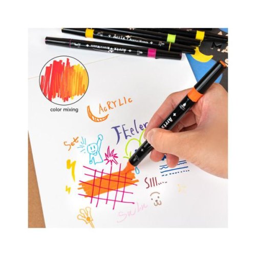 Акрилові маркери Arrtx AACM-03-32, 32 кольори (LC302802)