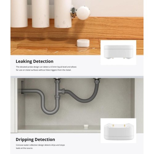 Датчик витоку води Sonoff Zigbee SNZB-05PS