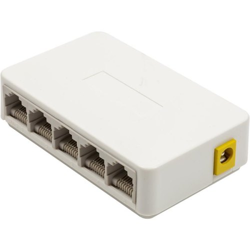 Комутатор гігабітний HiSmart, 5x10/100/1000Mbps Ethernet (TV990184)