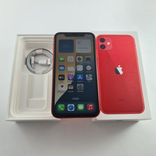 Смартфон iPhone 11 64GB (PRODUCT)RED, Model A2221 USED **