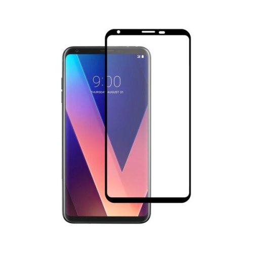 Захисне скло Full screen PowerPlant, для LG V30+, Black