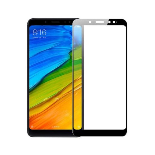 Захисне скло Full screen PowerPlant, для Xiaomi Redmi Note 5 Pro, Black