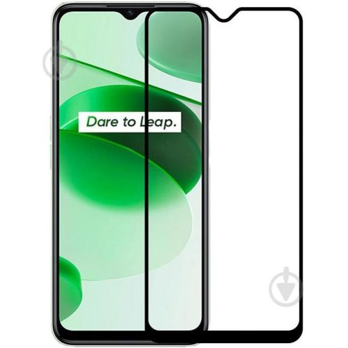 Захисне скло Full screen PowerPlant, для Realme C35
