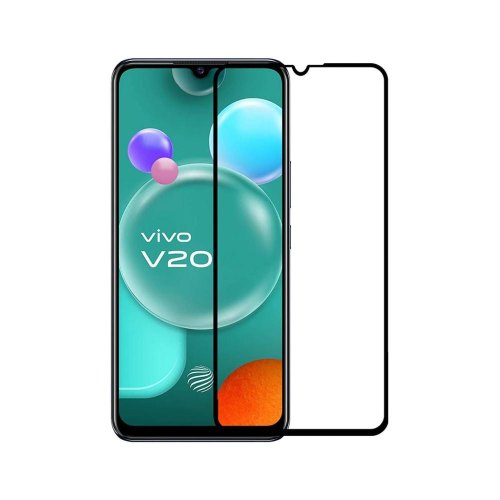 Захисне скло Full screen PowerPlant, для Vivo V20, Black